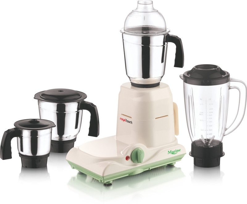 ROYAL TOUCH NA MARINE GOLD 750 Mixer Grinder(IVORY, 4 Jars)