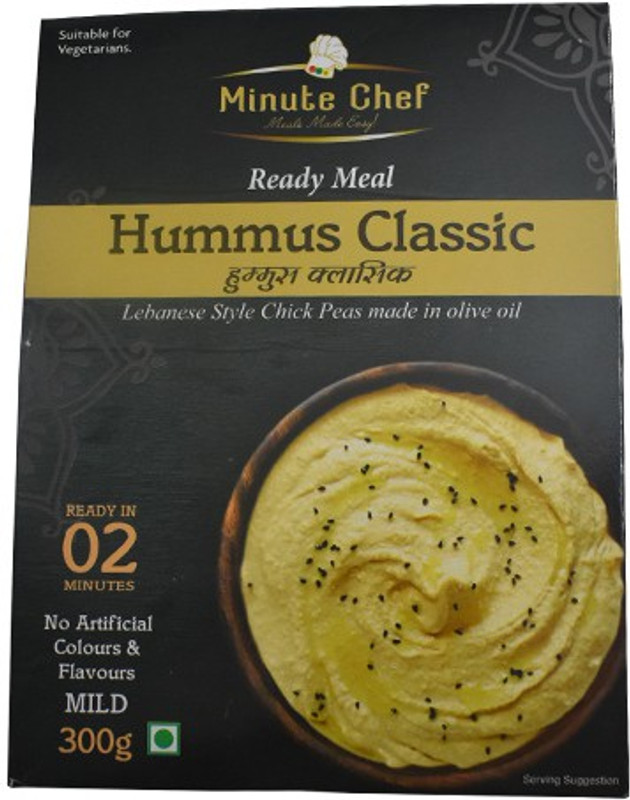 Minute Chef Ready to Eat Hummus Classic 300 g