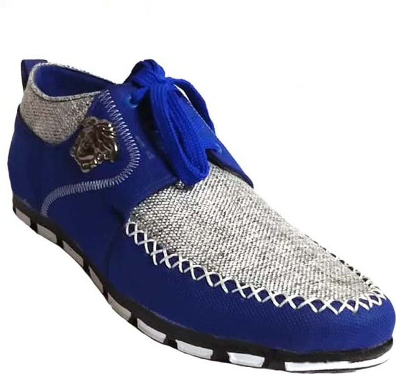 haroon footwear HLEEON Casuals For Men(Blue)