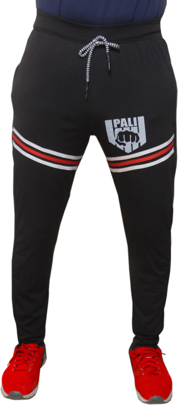 star face collection Striped, Printed Men Black Track Pants