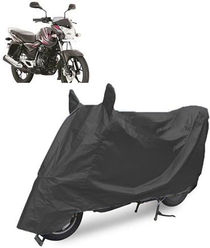 royalrich Two Wheeler Cover for Bajaj(Discover 150 f, Black)