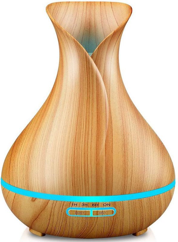 kapimo Air Freshener Humidifier Flask Led Color Changing Lights 400 ml Essential Oil Electric Aroma Diffuser(400 ml)