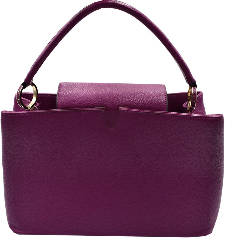 luxury designer Women Purple Hand-held Bag