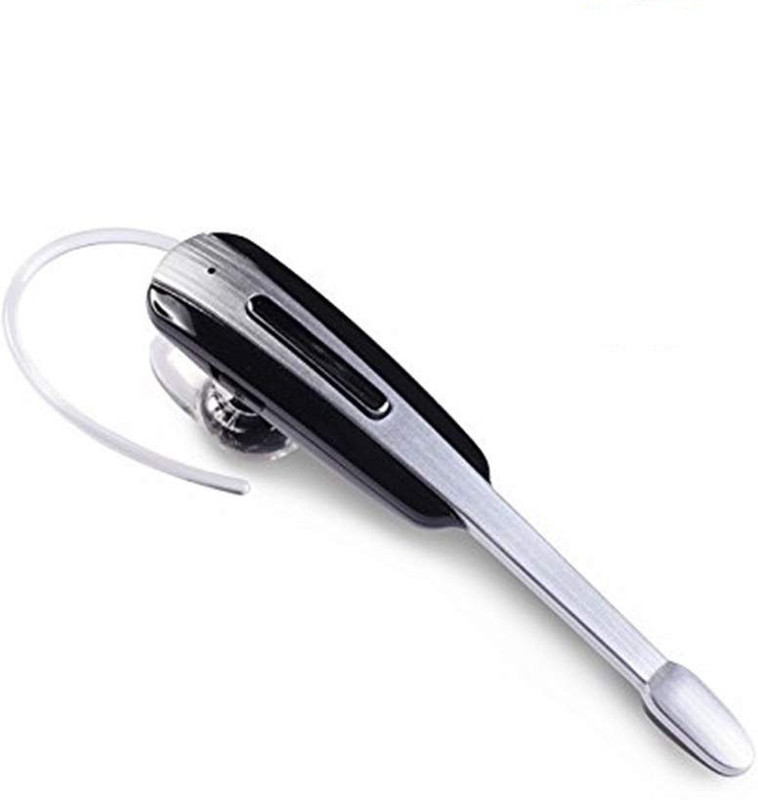 zauky Bluetooth Headset HM-1000 with Hands-free Support Player Bluetooth Headset with Mic(Silver, In the Ear)