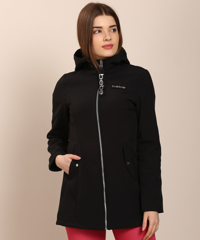 Full Sleeve Bebe Sport Jacket BEBE SPORT WOMEN'S FULL ZIP FRONT