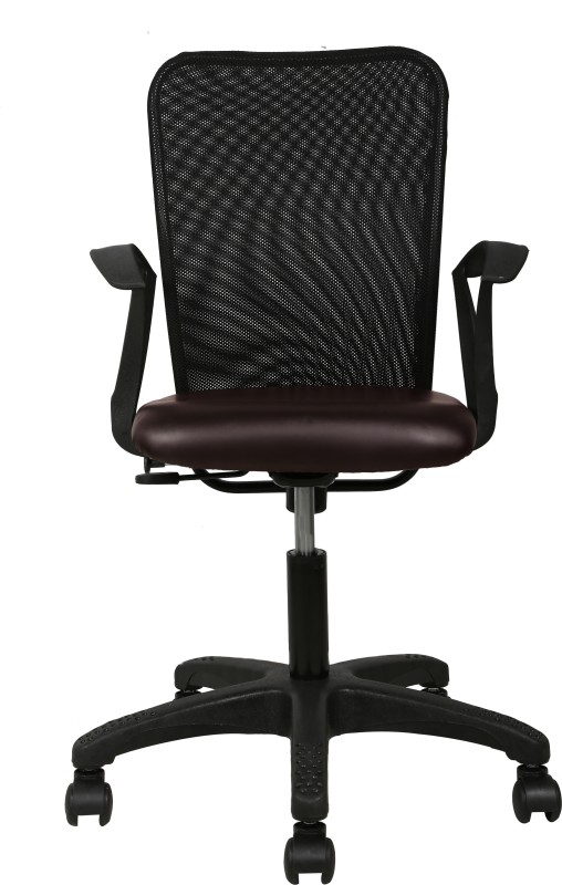 timber cheese Leatherette Office Executive Chair(Brown)