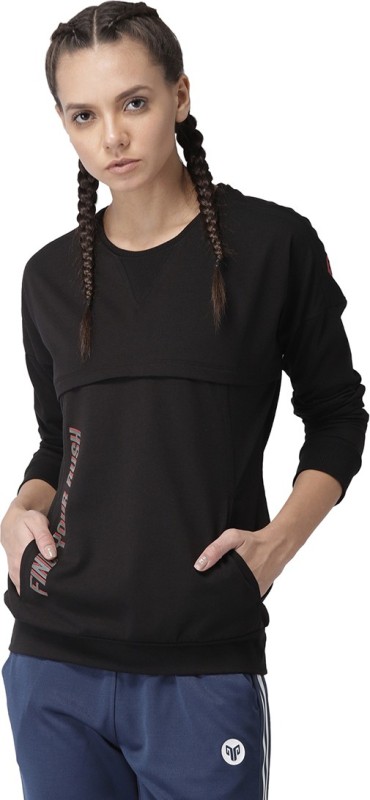 2GO Full Sleeve Printed Women Sweatshirt