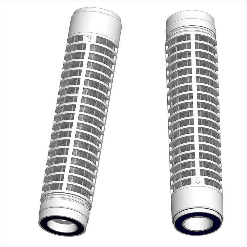 AQUAPLUS Reusable Multi Stage Sediment Solid Filter Cartridge(0.5, Pack of 1) AQUAPLUS Reusable Multi Stage Sediment Solid Filter Cartridge(0.5, Pack of 1)