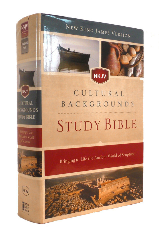 Nkjv Cultural Backgrounds Study Bible Hardcover Red Letter