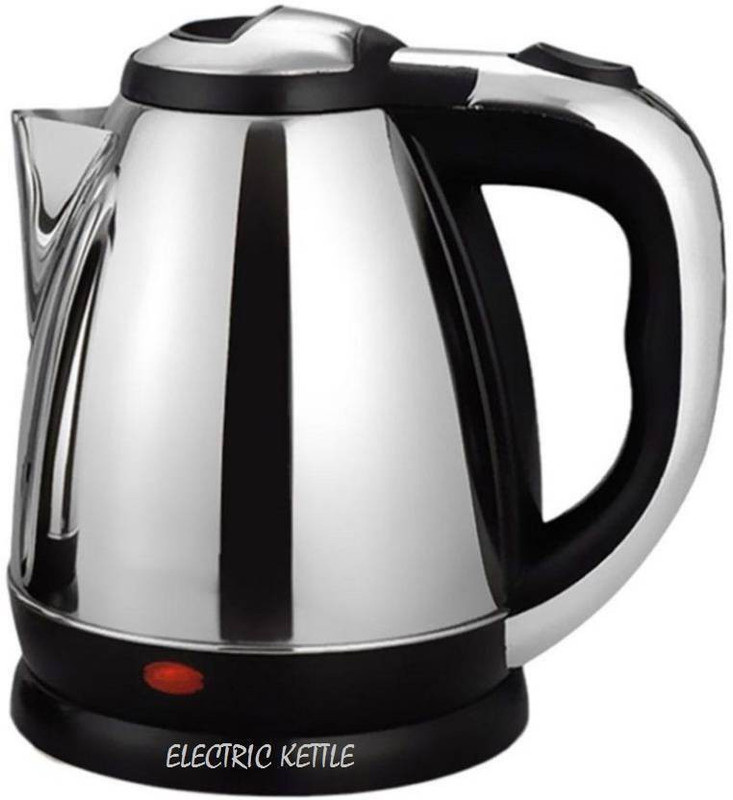 Emmkitz 1.8 L Stainless Steel Quick Heating Tea - Water Boiler Heater Pot Electric Kettle(1.8 L, chrome)