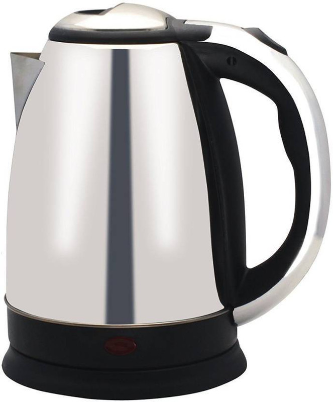 Zeom ® Hot Water Pot Portable Boiler Tea Coffee Warmer Heater 1.8 L - TR-1108 ANMOL Cordless Electric Kettle  (1.7 L, Silver) Electric Kettle(1.8 L, Silver)