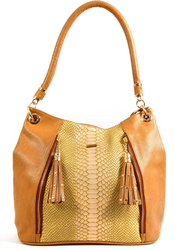 librose Women Yellow Hand-held Bag