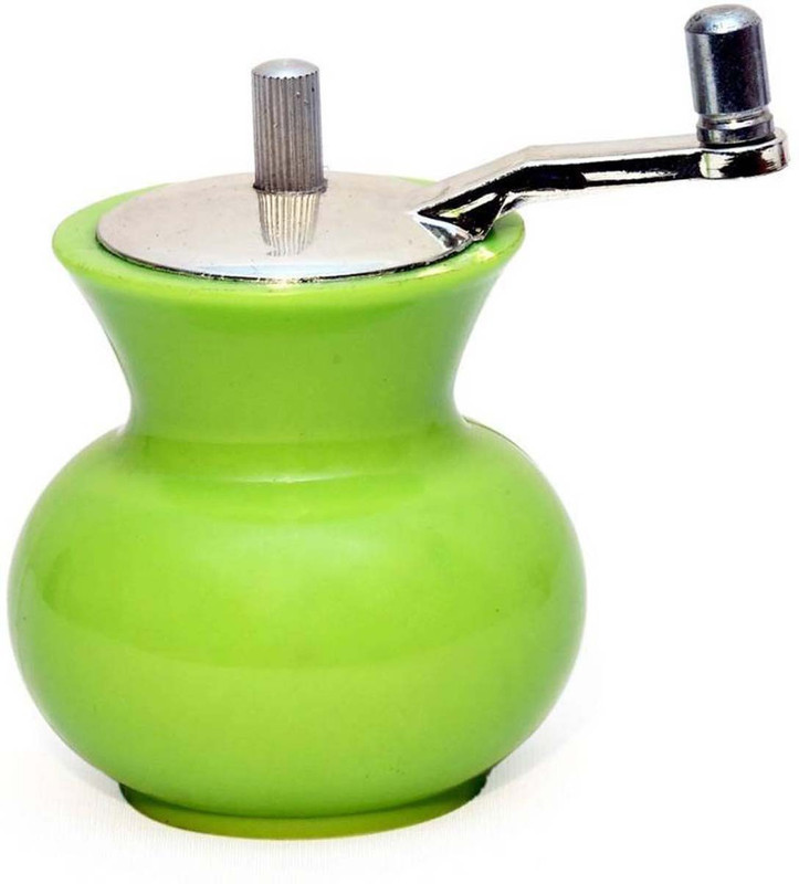 moradiya fresh Steel Traditional Pepper Mill(Multicolor, Pack of 2)