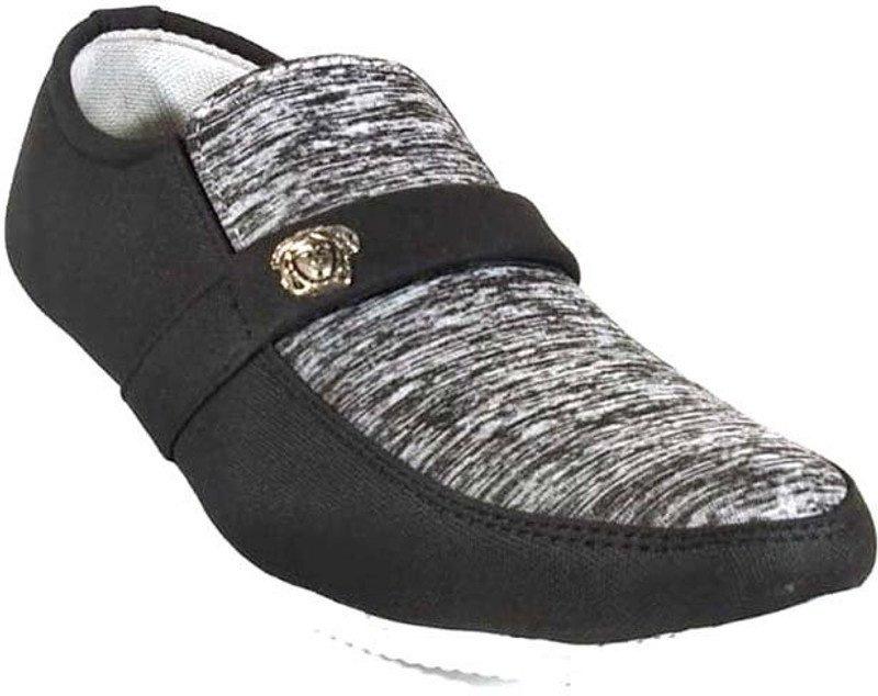haroon footwear SNEAKERS Casuals For Men(Black, Grey)