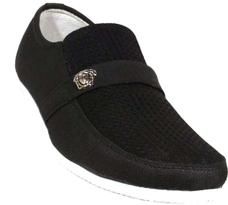 haroon footwear sneakers Casuals For Men(Black)