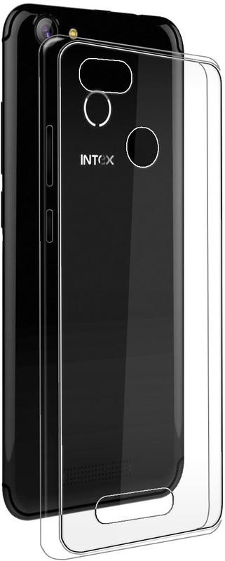 arusha Back Cover for Intex X1(Transparent, Anti-radiation, Silicon)