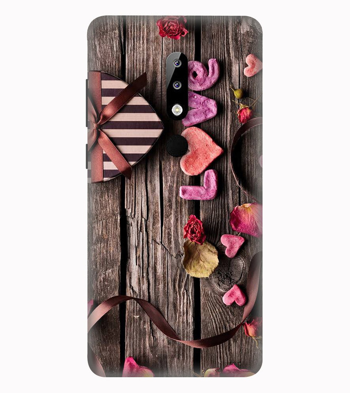 printaxa back cover for nokia 5 1 plus nokia 5 1 nokia x5 heart say your love me multicolor hard case buy online in faroe islands at faroe desertcart com productid 153883226