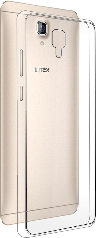 arusha Back Cover for Intex Aqua S3(Transparent, Anti-radiation, Silicon)