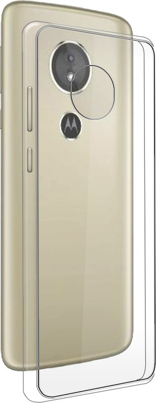 arusha Back Cover for Motorola Moto E5(Transparent, Anti-radiation, Silicon)