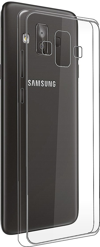 arusha Back Cover for Samsung Galaxy J7 Duo(Transparent, Anti-radiation, Silicon)