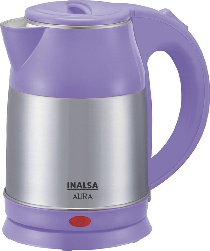 Inalsa Aura Electric Kettle(1.8 L, Purple, Silver)