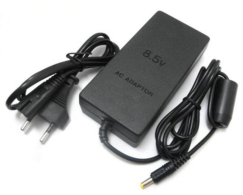 SAHAS GAMES 8.5V AC Adapter Charger for PS2 70000 Series Gaming Adapter(Balck, For PS2)