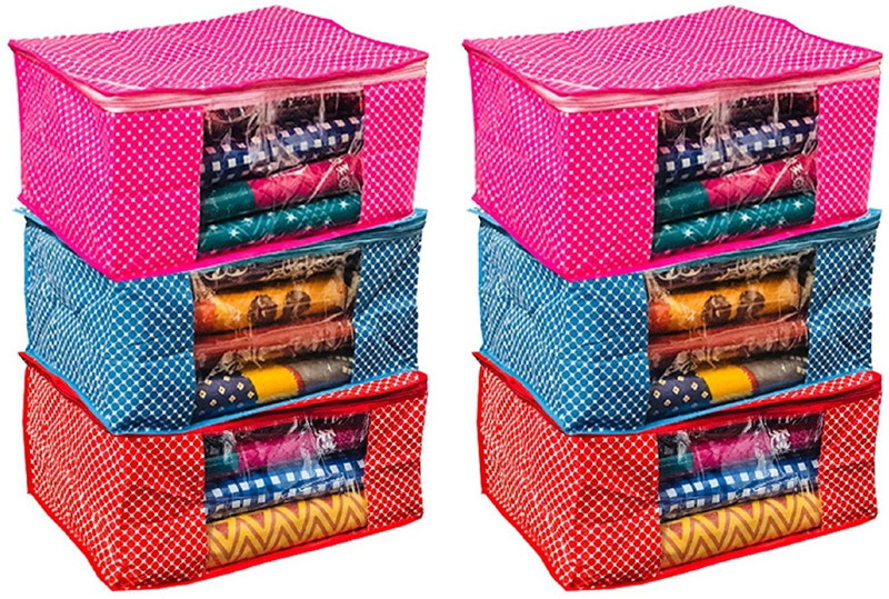 diya home set saree cover 6(Multicolor)