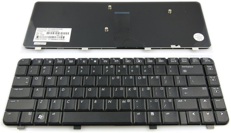 sarc infotech Replacement COMPAQ PRESARIO C700 C700T C730XX Laptop Replacement Keyboard Smart Connector Laptop Keyboard(Black)