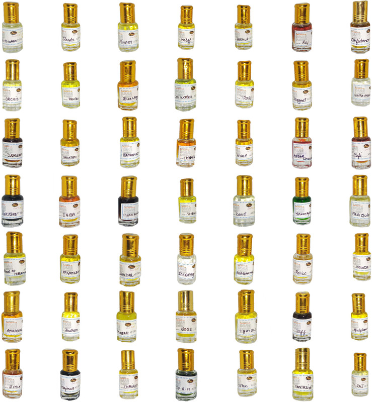 Khwaja Naksh Master Combo 49 in 1 Spectacular Collection of Floral Attar(Musk Arabia)