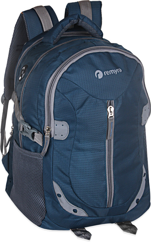 remyra Multi Purpose 32 L Water Resistant Backpack for Boys Girls Men Women School College work Travel (Air-force Blue) Waterproof School Bag(Dark Blue, 32 L)