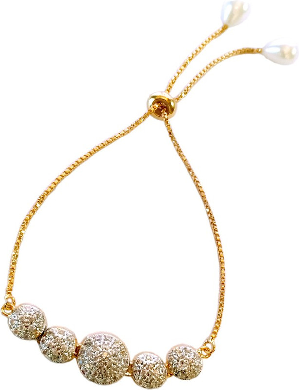 dn collection Metal Zircon Gold-plated Bracelet