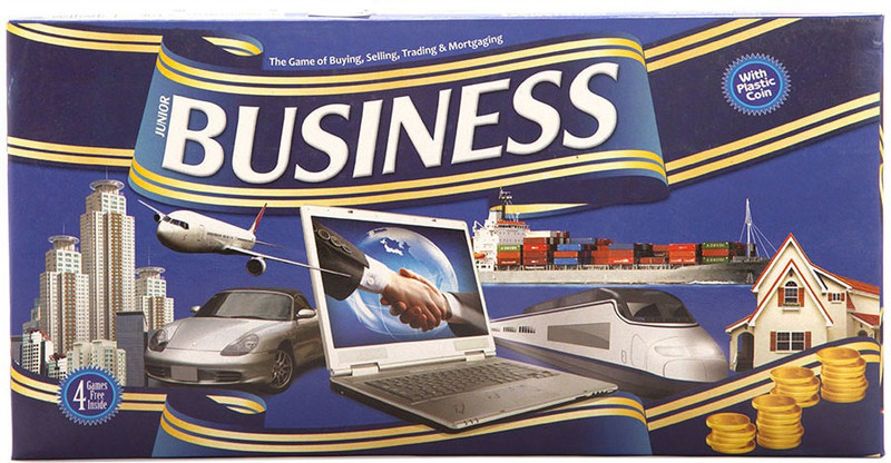 swarup BUSINESS SENIOR [PLASTIC COINS] Board Game