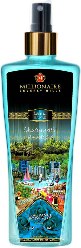 millionaire Beverly Hills Love In Hawaii Musk Perfume Body Mist For Men 250ml Body Mist  -  For Women(250 ml)