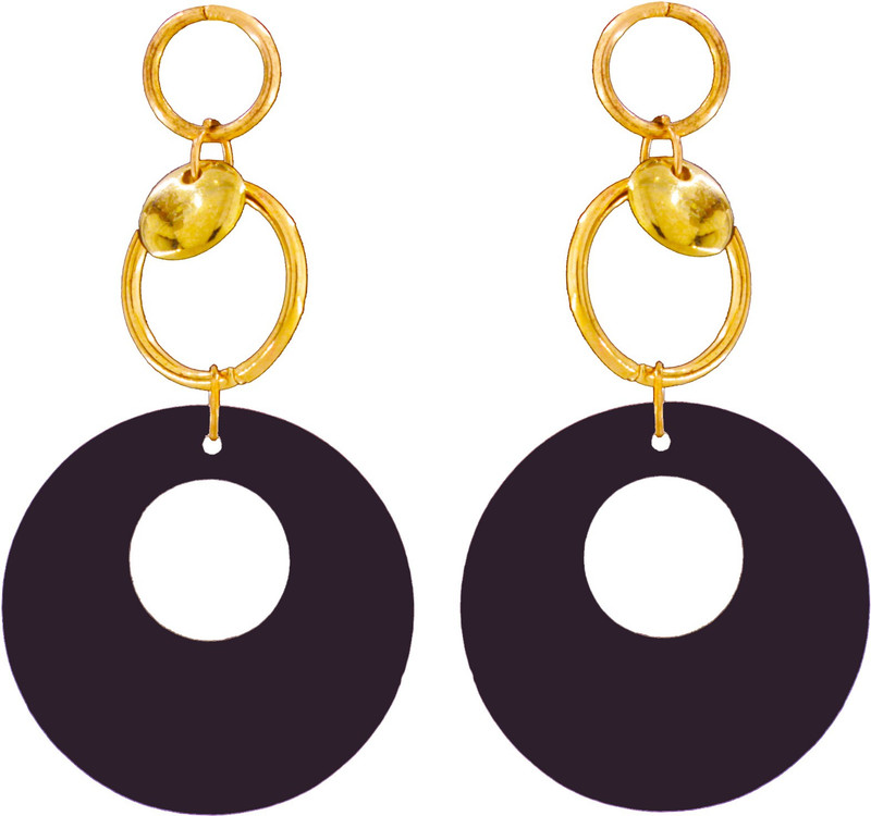 Guarantee Ornament House Designer Gold Plated Fancy Party Wear Earrings for Women & Girls EAR35 Cubic Zirconia Metal Stud Earring