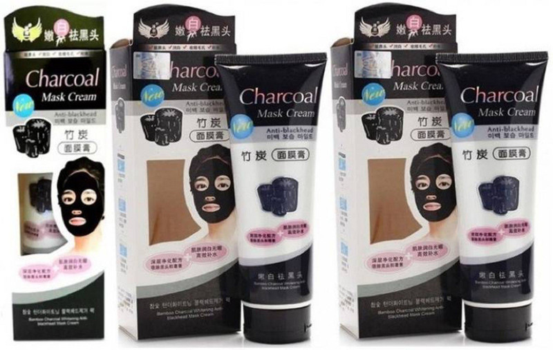 click2buy High Quality Anti-Blackhead Oil-Control Peel Off Charcoal Mask(Pack of 3(130 g)