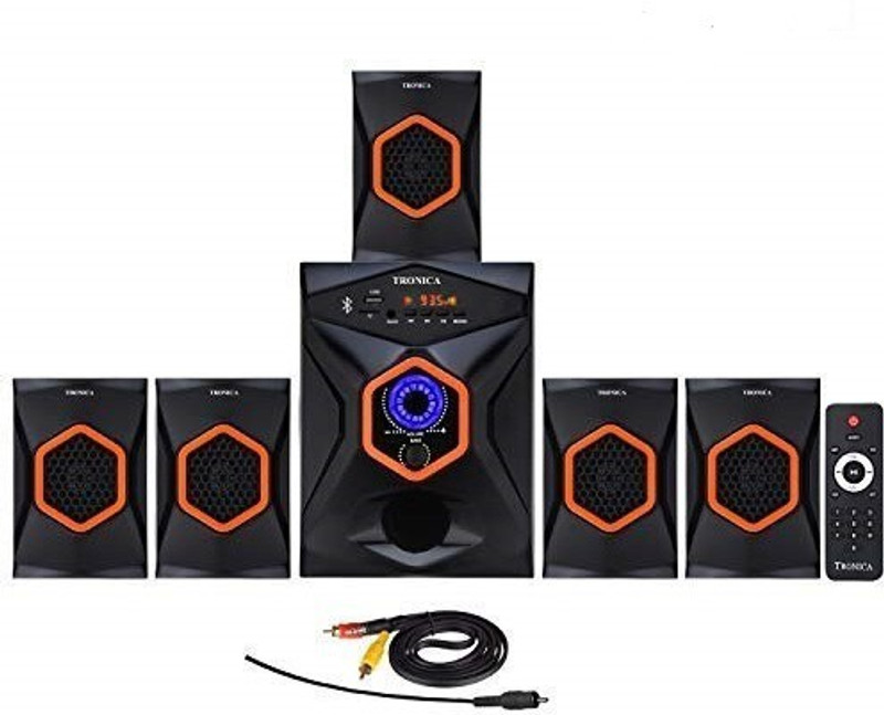 TRONICA kingseries5.1 Bluetooth Home Theatre(Black, 5.1 Channel)