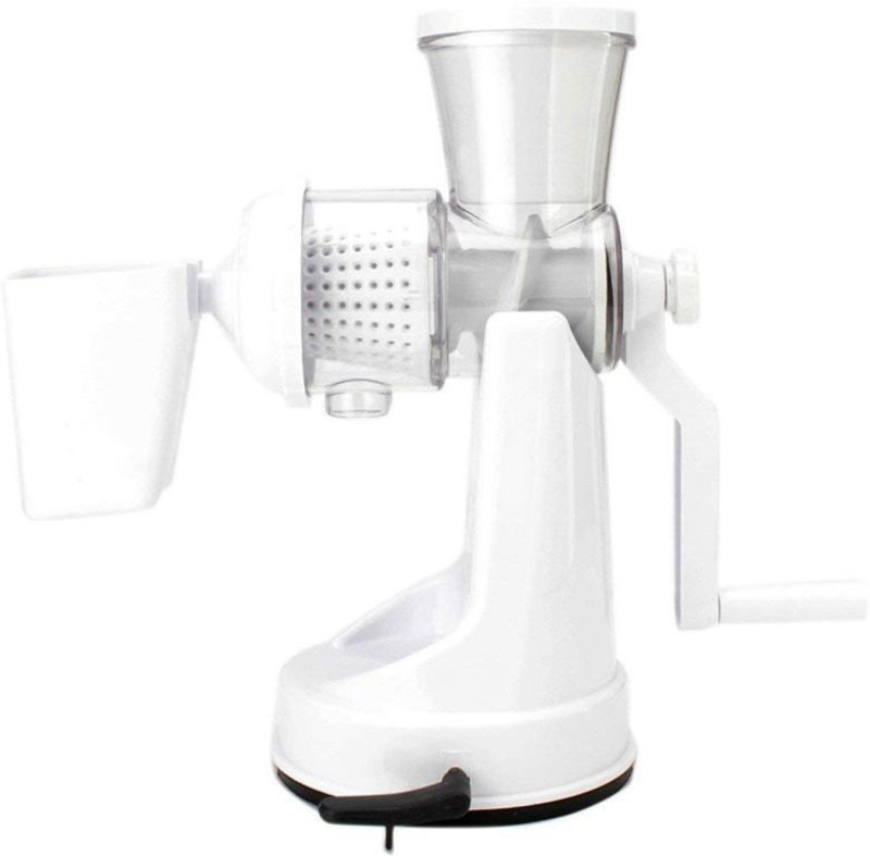 NGEL plastic Fruits and Vegetables Orange Juicer with Steel Handle and Cup 0 Juice 1 Juicer Mixer Grinder(White, 10 Jars)
