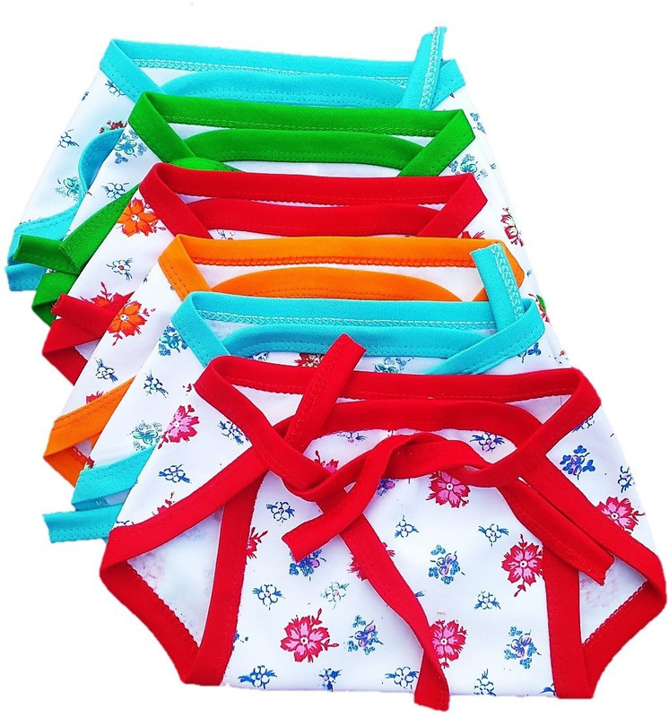 mile fashion New born baby reusable and washable hosiery cotton nappy and diaper pack of-6