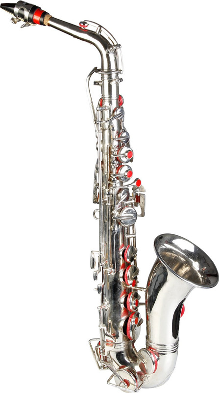 rose musical saxophone rose06 Alto Saxophone(silver, Sax Case Included)