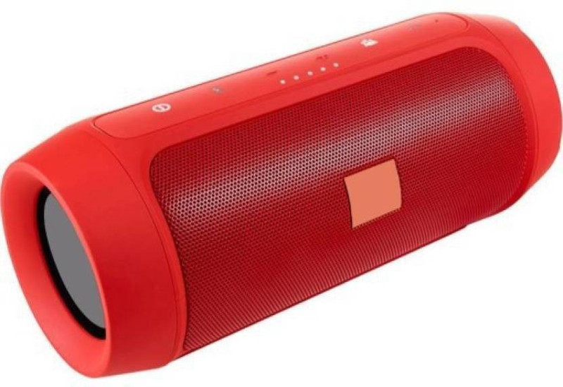 blueseed Charge 2 Wireless Bouetooth Speaker With TF USB (Red) 20 W Bluetooth  Speaker(Red, Stereo Channel)