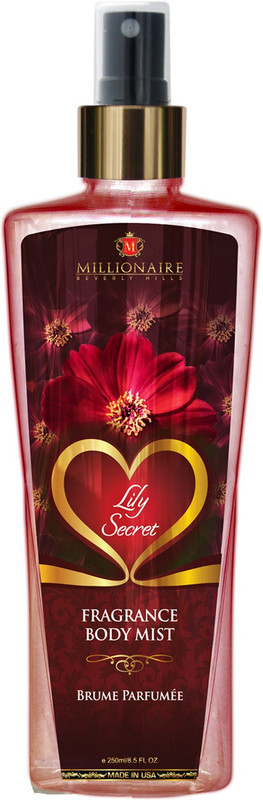 millionaire Beverly Hills Lily Secret Fragrance Body Mist 250ml Body Mist  -  For Women(250 ml)