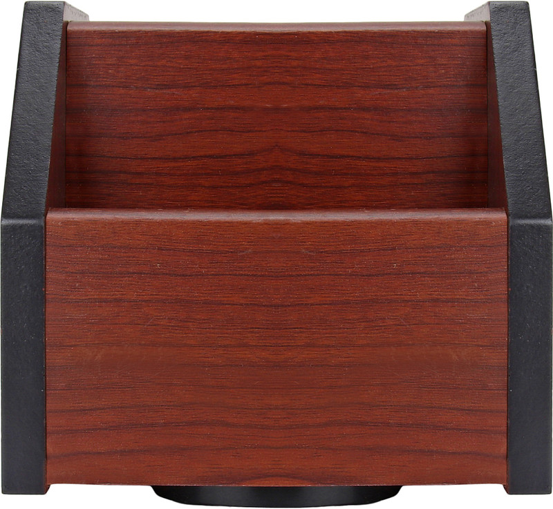 miradh 4 Compartments wood desk organizer(Brown)