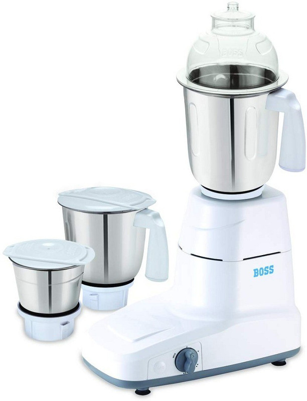 Boss Eon B240W 750 Mixer Grinder(White, 3 Jars) Boss Eon B240W 750 Mixer Grinder(White, 3 Jars)