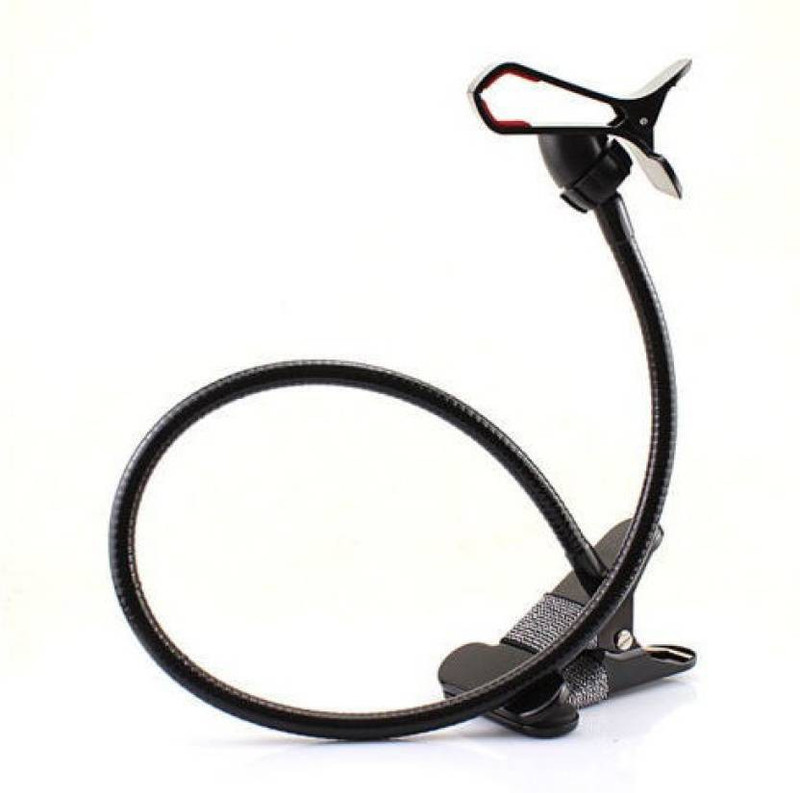 lootmela Combo of Premium Upgraded Metal Universal Lazy Flexible Long Arm Mobile Holder