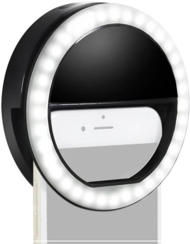 Maxco 36 Selfie Flash(Adjustable Brightness Black)