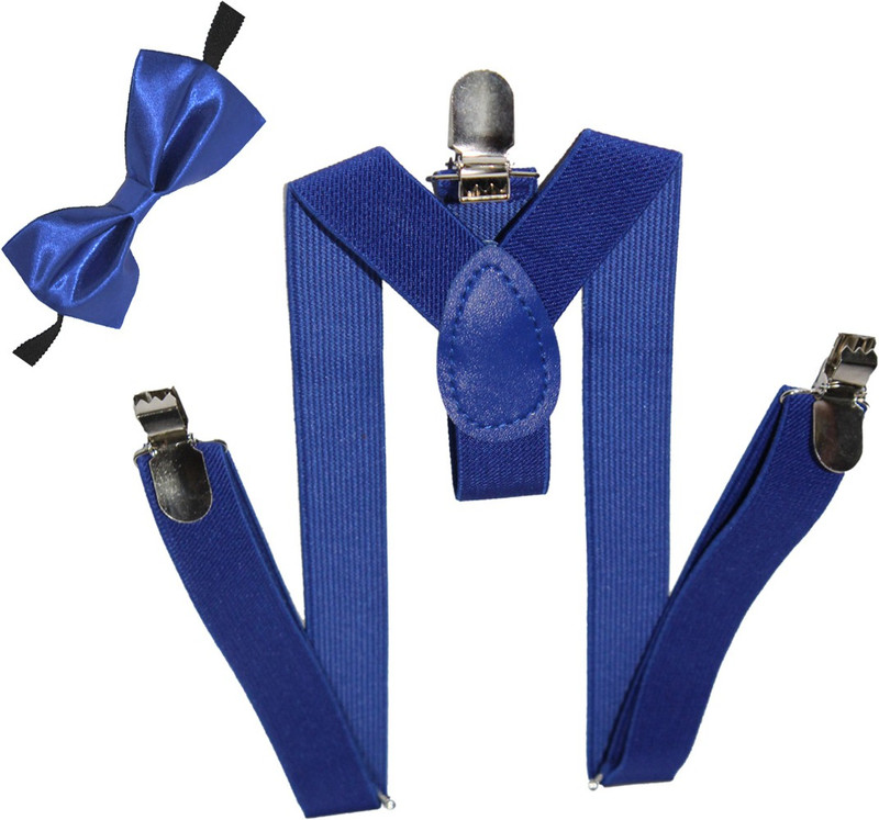 alvi fashion Y- Back Suspenders for Men(Blue)