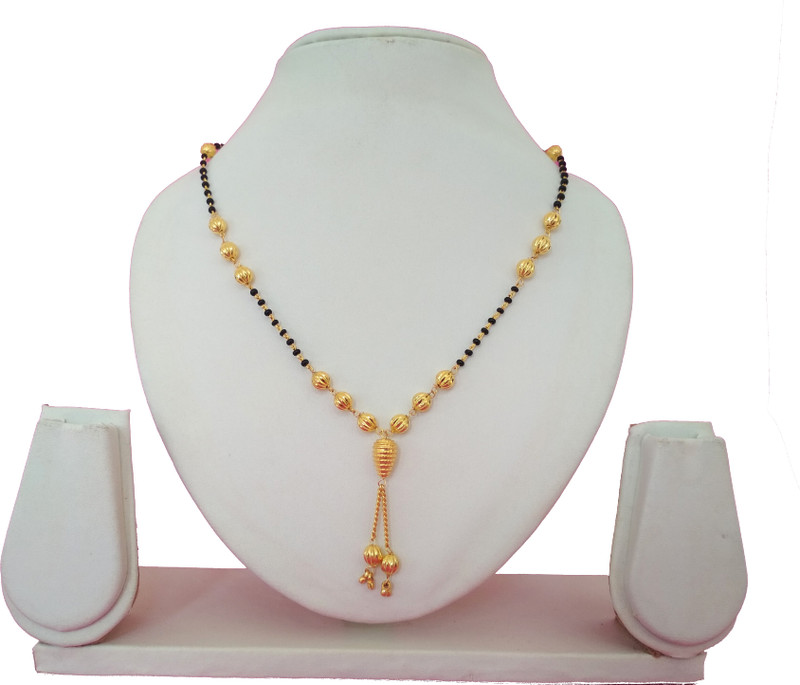 sungold designer and stylish and love sine alloy mangalsutra Copper, Alloy Mangalsutra