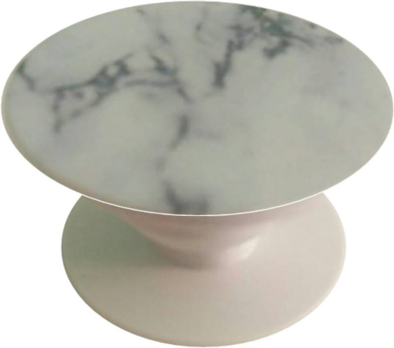 surana enterprises White Marble Design Printed Mobile Grip Holder and Stand Mobile Holder