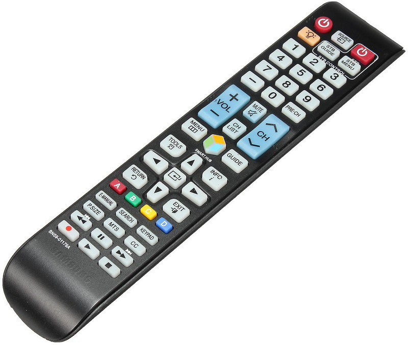 kvle SAMSUNG lcd/led tv Remote Controller(Black)