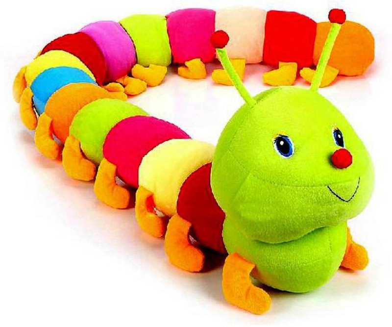 fabbud multicolor caterpillar (55cm)  - 30 cm(Multicolor)